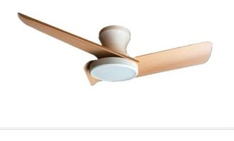 Lightson YL27-1003 Işıklı Kumandalı Meşe 2 Kanatlı Açılır Kapanır Kahverengi Tavan Vantilatörü