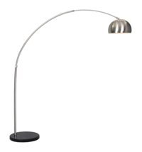 Vitale Tekli Metal Ayaklı Tek Ayak Deve Boynu Lambader 155 cm Gri