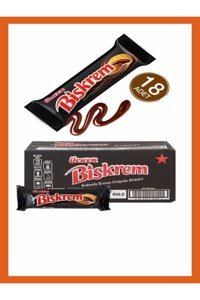 Ülker Biskrem Çikolata Kremalı Bisküvi 18x100 gr