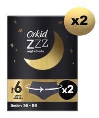 Orkid 2'li Gece Külodu 2 Adet