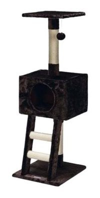 Beeztees Oyun Kulesi Oturaklı Oyuncaklı Merdivenli Katlı 110 cm Kedi Tırmalama Direği