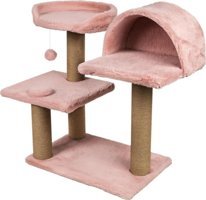 Dubex Oturaklı Oyuncaklı 87 cm Kedi Tırmalama Evi