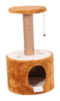 Cat Hause Y02KV Oturaklı Katlı 72 cm Kedi Tırmalama Evi