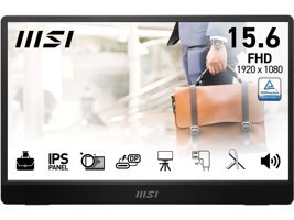 Msi PRO MP161 E2U 60 Hz 4 ms 15.6 inç FHD Flat IPS HDMI Freesync G-Sync 1920 x 1080 px LED Monitör