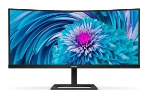Philips 346E2CUAE/00 100 Hz 1 ms 34 inç QHD Curved VA VGA HDMI Freesync G-Sync 3440 x 1440 px LED Monitör