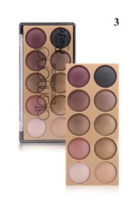 Roesia Rose Cosmetics Diamond Krem Metalik Far Paleti