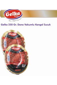Gelka Sucuk Gelka 250 Gr. Dana Vakumlu Kangal Sucuk