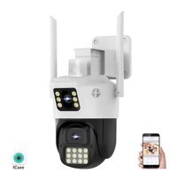 Radex RX-23AI Wi-Fi 2 Kameralı 360 Derece Dönme Gece Görüşlü Dış Mekan Kablosuz Güvenlik Kamerası