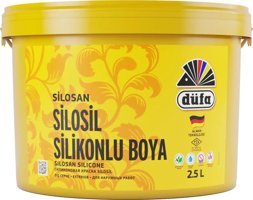 Düfa 5070 Silikonlu Akrilik Su Bazlı Dış Cephe Boyası 2.5 lt Akdeniz
