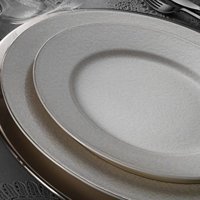 Kütahya Porselen Bone Kalipso 62 Parça Yemek Takımı 1077120 Platin
