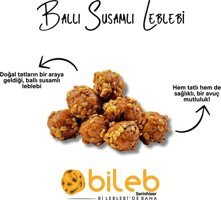 Bileb Serinhisar Ballı-Susamlı Sarı Leblebi 400 gr