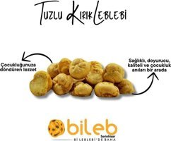 Bileb Serinhisar Kırık Çıtır Sarı Leblebi 750 gr