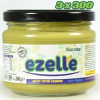 Ezelle Antep Fıstığı Ezmesi 3x300 gr