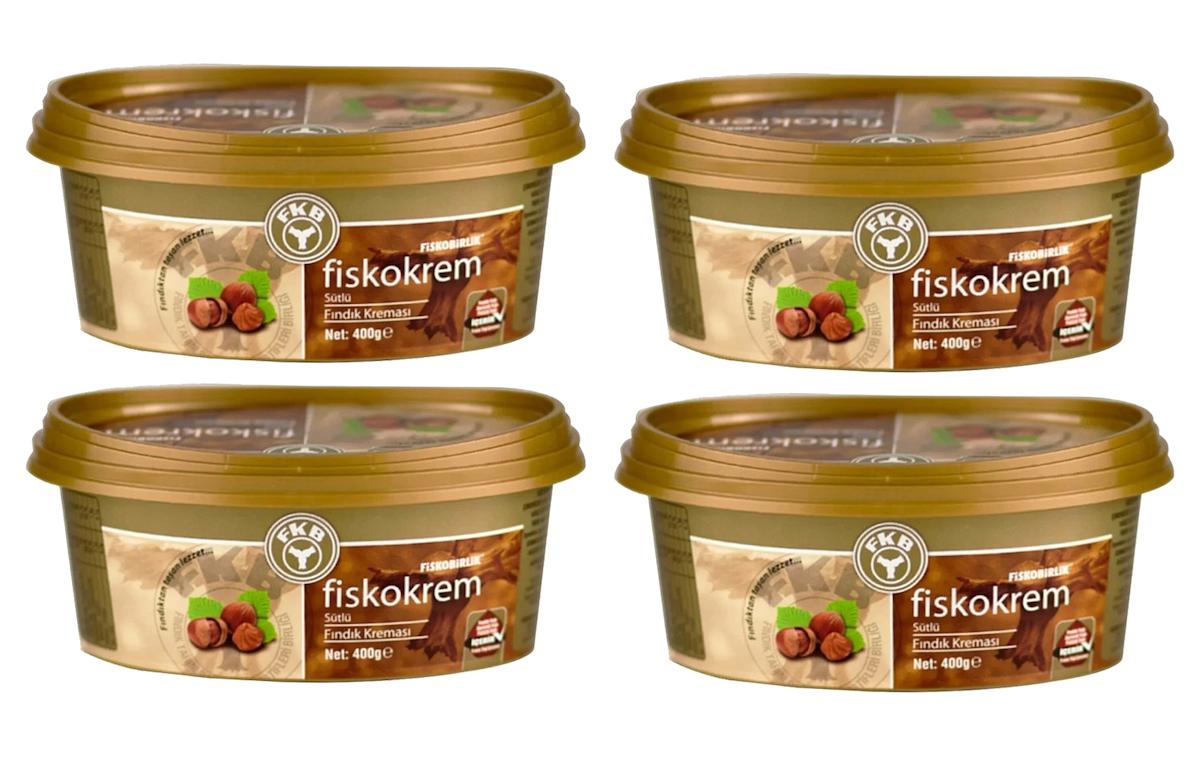 Fiskobirlik Fındık Kreması 4x400 gr