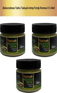 Abdurrahman Tatlıcı Antep Fıstığı Kreması 3x200 gr