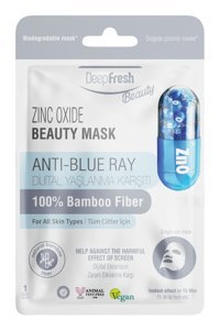 Deep Fresh Zinc Oxide Dijital Yaşlanma Karşıtı Kağıt Yüz Maskesi
