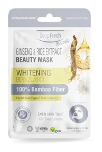 Deep Fresh Ginseng & Rice Extract Beyazlatıcı Kağıt Yüz Maskesi