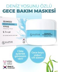 Klotus Beauty Seaweed Moisturizing Uyku Nemlendirici Yüz Maskesi 30 ml