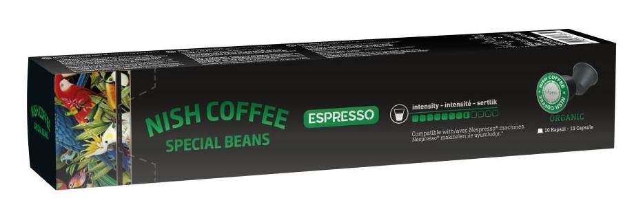 Nish Kahve Organik 10'lu Espresso Kapsül Kahve