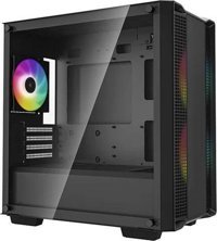 Deepcool Cc360 3X120Mm RGB 3 Fanlı Siyah Dikey Micro ATX Oyuncu Bilgisayar Kasası