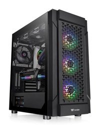 Thermaltake T27 Tg 750W Ca-3W2- RGB Mesh 3 Fanlı Siyah Dikey Mid Tower Oyuncu Bilgisayar Kasası