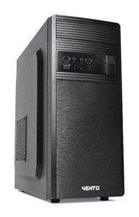 Vento Vs116F 1 Fanlı Siyah Dikey ATX Standart Bilgisayar Kasası
