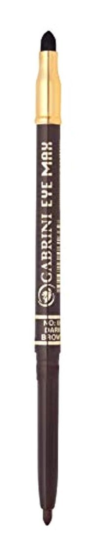 Gabrini Eye Max No:6 Dark Brown Çift Taraflı Kaş Kalemi