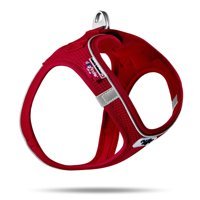 Curli Magnetic Vest Air-Mesh 2XS Ayarlanabilir Göğüs H Tipi Köpek Tasması Kırmızı