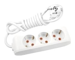 Viko Multi-let Topraklı İç Mekan Üçlü Priz Beyaz