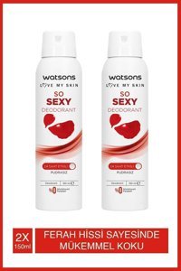 Watsons So Sexy Pudrasız Ter Önleyici Sprey Kadın Deodorant 2x150 ml
