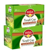Doğuş Tarçın-Karanfil-Yeşil Karışık Poşet Bitki Çayı 2x20 Adet