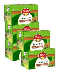 Doğuş Tarçın-Karanfil-Yeşil Karışık Poşet Bitki Çayı 5x20 Adet