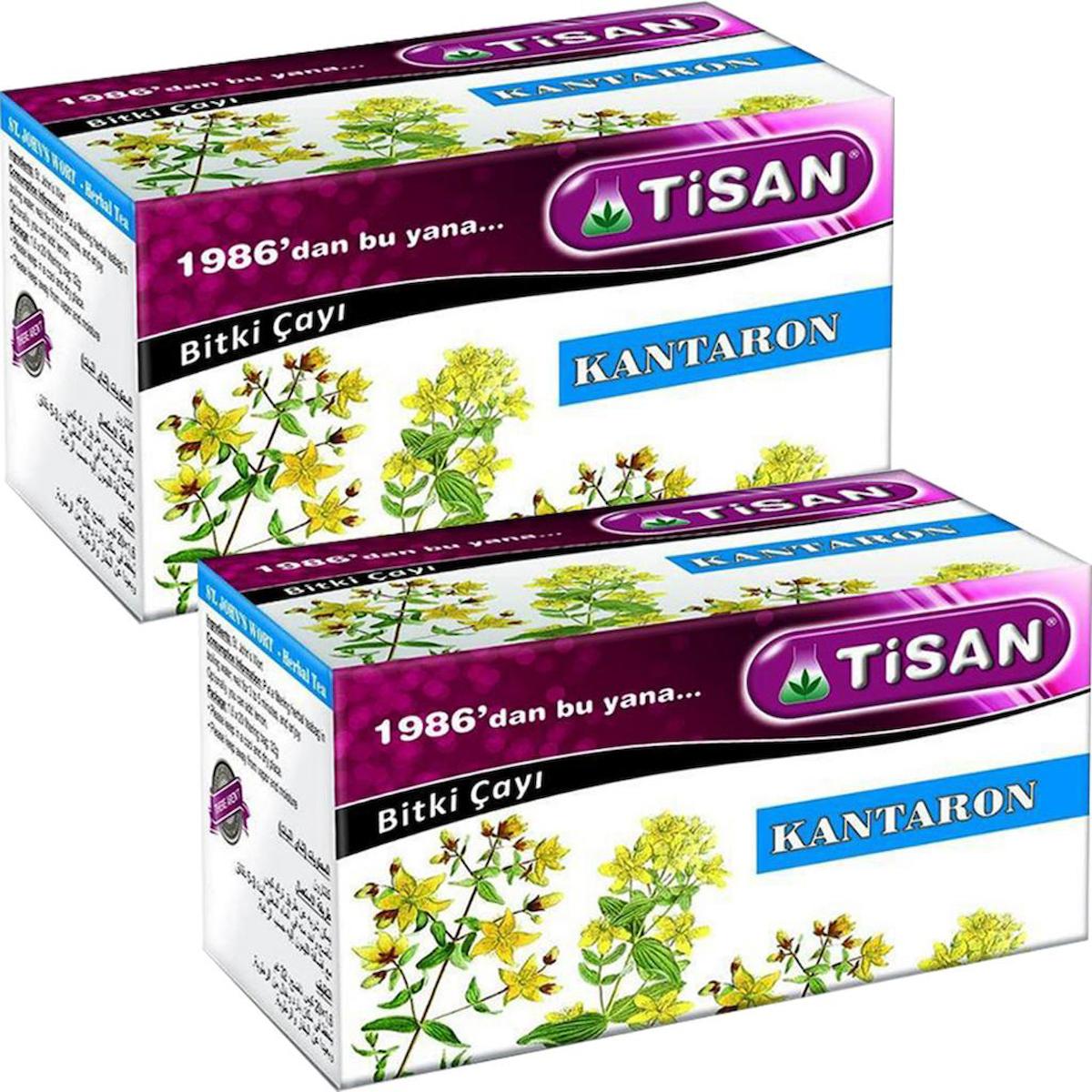 Tisan Kantaron Poşet Bitki Çayı 2x20 Adet