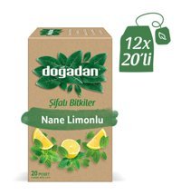 Doğadan Nane Limon Karışık Poşet Bitki Çayı 12x20 Adet