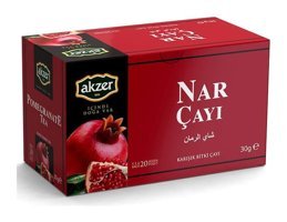 Akzer Nar Poşet Bitki Çayı 20 Adet
