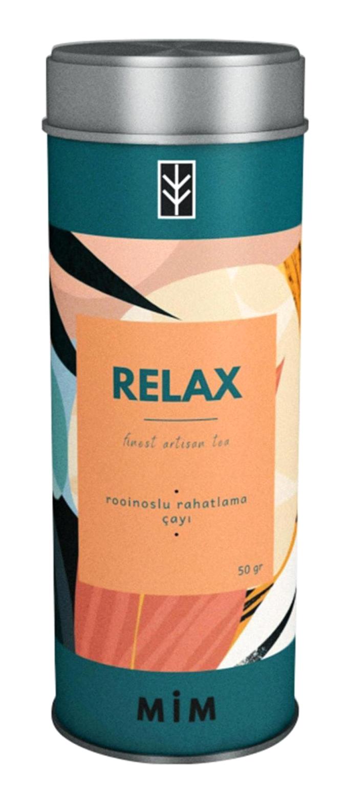 Mim And More Relax Rooibos Chai Karışık Dökme Bitki Çayı 50 gr