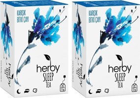 Herby Sleep Tea Organik Karışık Poşet Bitki Çayı 2x20 Adet