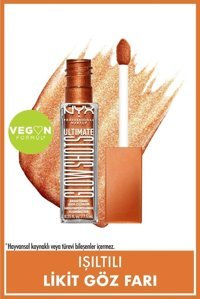Nyx Professional Makeup 10 Wow Cacao Likit Işıltılı Tekli Far Kahverengi