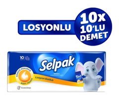 Selpak Losyonlu Kağıt Peçete 10x10'lu
