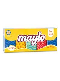 Maylo Pocket Tissue Kağıt Peçete 10x10'lu
