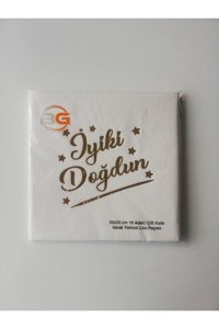 MFM Parti İyi Ki Doğdun Desenli Kağıt Peçete 16'lı