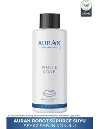 Auran Beyaz Sabun Kokulu Robot Süpürge Suyu 250 ml