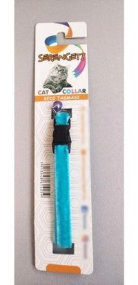 Serengeti Cat Coller Kadife 20 cm Renkli Gezdirme Boyun Kedi Tasması