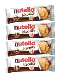 Nutella Biscuits Kakaolu Fındık Kremalı Bisküvi 4x41.4 gr