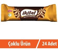 Afia İkitat Kakaolu Bisküvi 24x75 gr