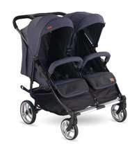 Baby Hope City Twin Katlanabilir 360 Derece Dönebilen Tam Yatar Puset İkiz Bebek Arabası