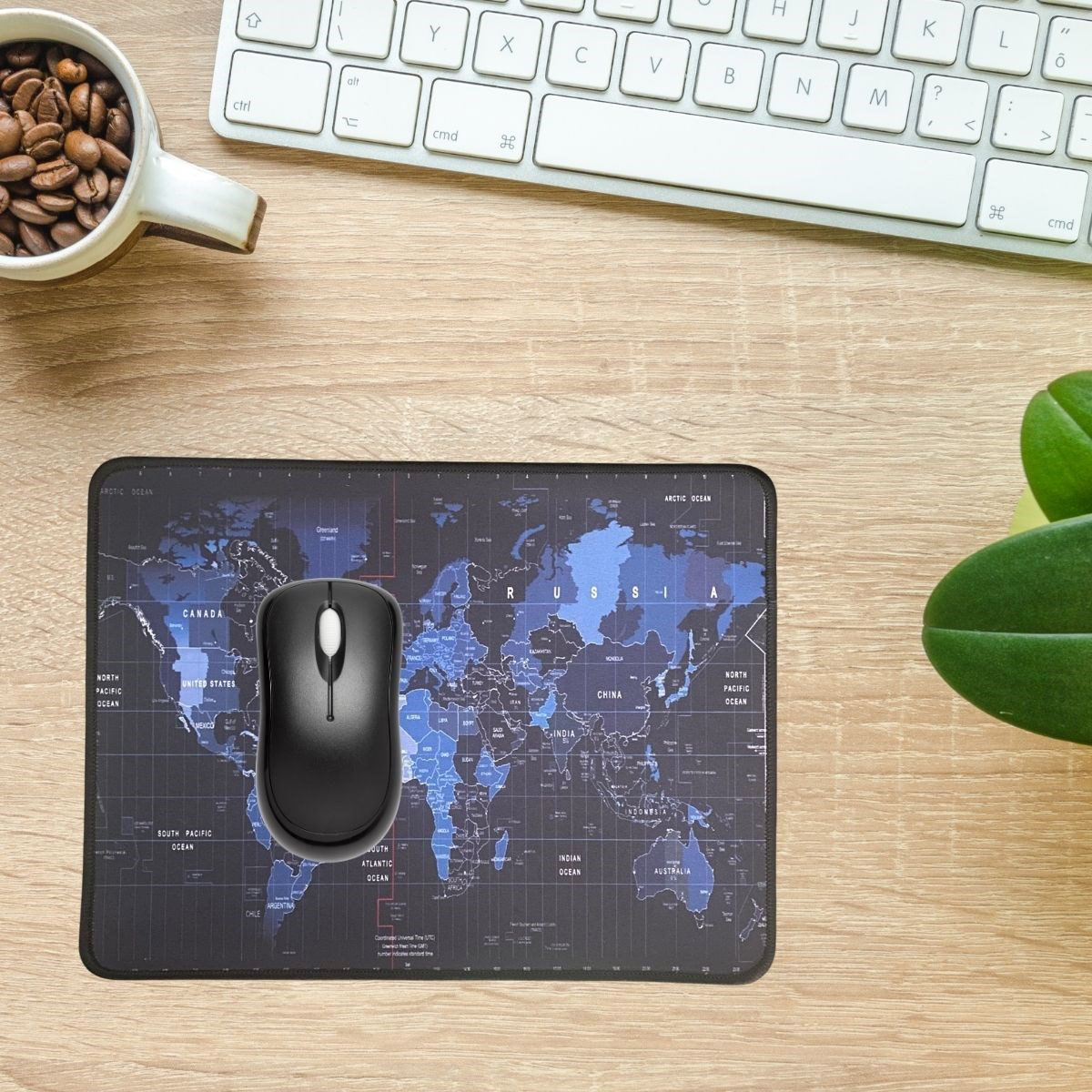 Buffer 25x32 cm Small Mousepad Siyah