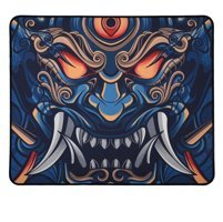 KlasseGear Tiger Bilek Destekli 48x40 cm Gaming Mousepad Çok Renkli