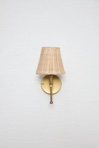 Maison Avf Rattan LED Aplik Gold