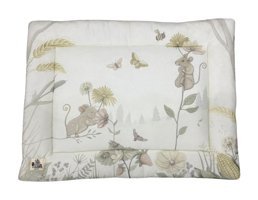 Kibele Çift Taraflı Elyaf Dolgulu Yıkanabilir 75x100 cm Alt Açma Minderi